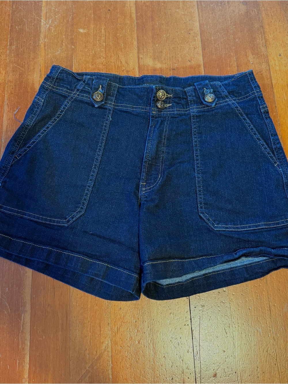 Rachel Zoe Dark Indigo Denim Shorts